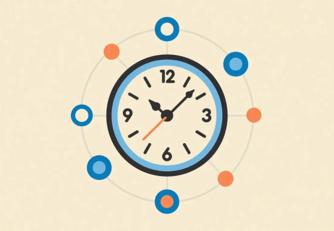 时间与同步机制示意图